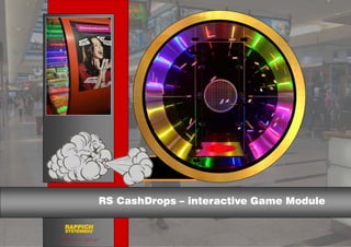 exhibition design
RAPPICH
SYSTEMBAU
RS CashDrops – interactive Game Module
 