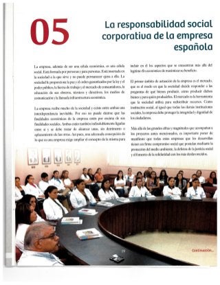 Responsabilidad Social Corporativa de la empresa española