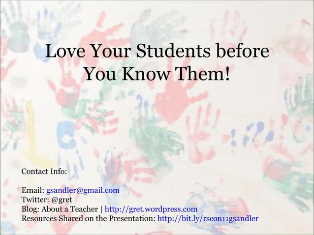 #RSCON11 - Creating Safe Learning Environments | PPT | Education