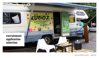 @inwithforward #RSD4
recruitment
application
selection
 