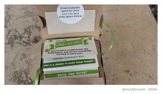 @inwithforward #RSD4
 