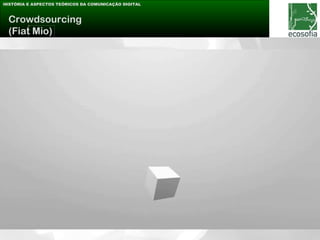 HISTÓRIA E ASPECTOS TEÓRICOS DA COMUNICAÇÃO DIGITAL



 Crowdsourcing
 (Fiat Mio)
 
