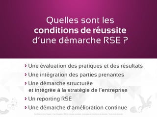 RSE et marque sociétale : avantages et conditions de réussite