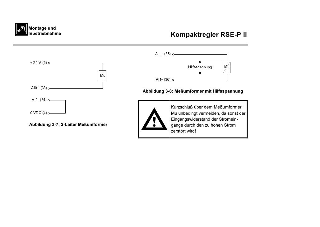 Rse P Ii V1 31 Kurzanleitung Deutsch 1 54 8018 01 Rev 2