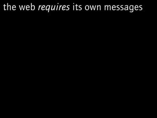 The Web Is The Message @RSE10