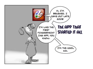 Artists are Geeks Too. Some Things about iPhone Fingerpainting @RSE10