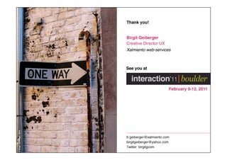 Interaction10 @RSE10