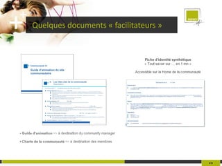 Quelques documents « facilitateurs » #   