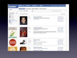 réseau sociaux portables