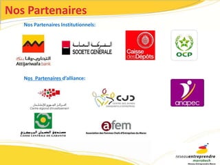 Nos Partenaires 
Nos Partenaires Institutionnels: 
Nos Partenaires d’alliance: 
