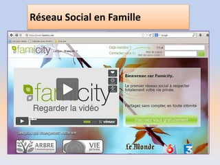 Réseau Social en Famille
 