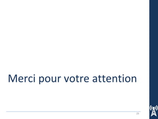 29
Merci pour votre attention
 