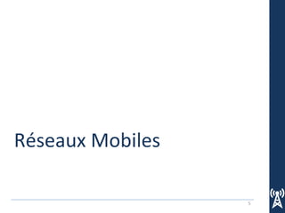 5
Réseaux Mobiles
 