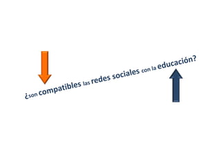 ¿son compatibles las redes sociales con la educación?