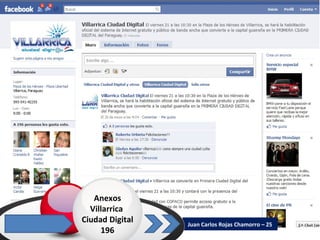 Juan Carlos Rojas Chamorro – 25 Anexos Villarrica  Ciudad Digital 196 