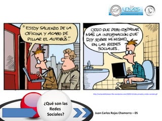 Juan Carlos Rojas Chamorro – 05 ¿Qué son las Redes  Sociales? http://vulnerabilityteam.files.wordpress.com/2009/12/vida-privada-y-redes-sociales.gif 