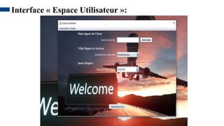 27
Interface « Espace Utilisateur »:
 