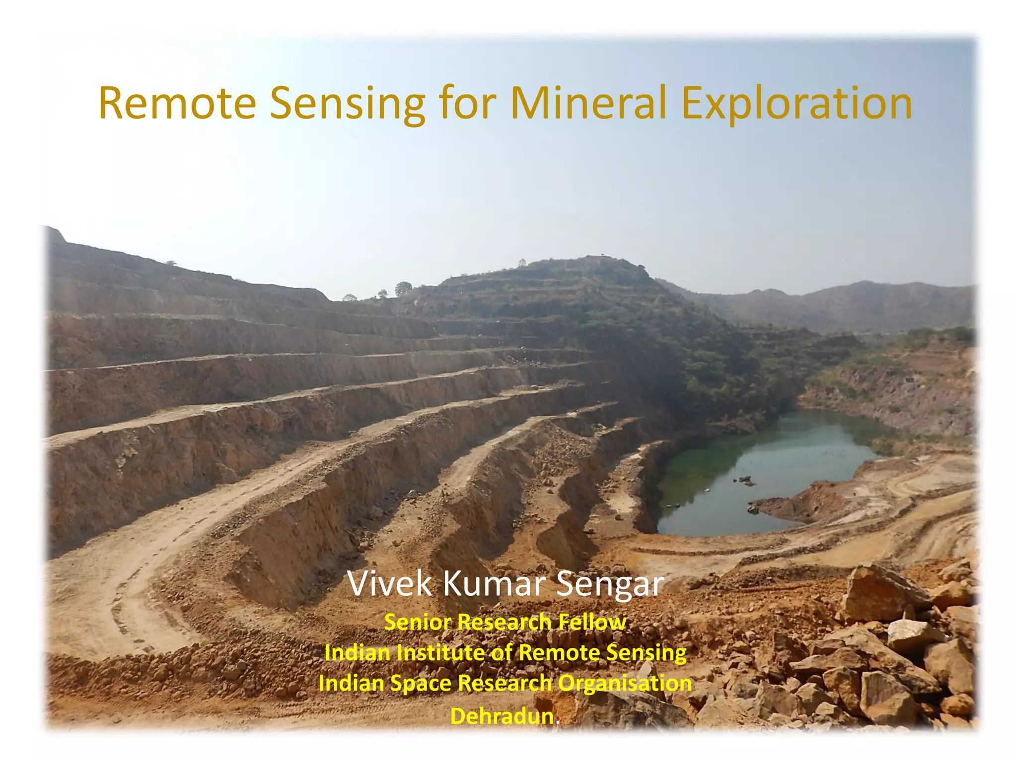 Remote sensing for mineral exploration | PDF