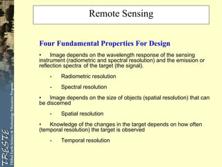 Remote Sensing fundamentals | PPT