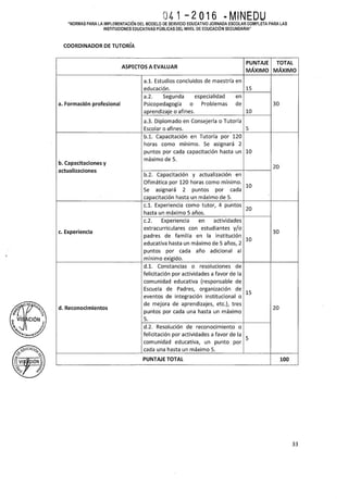 Rsg n 041 2016 minedu implementación de las jec 2016