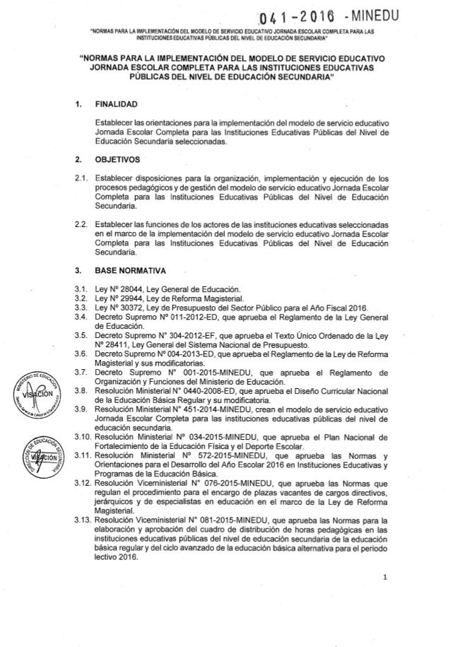 Minedu Programaciones Jec Cta 3 Secundaria | rsg n 176 041 2016 minedu nt jec Minedu Programaciones Jec Cta 3 Secundaria | rsg n 176 041 2016 minedu nt jec