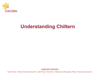 Understanding Chiltern 