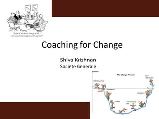 Shiva Krishnan
Societe Generale
Coaching for Change
 