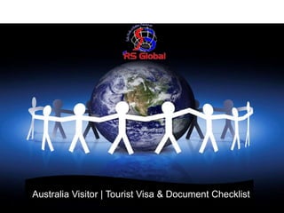 Australia Visitor | Tourist Visa & Document Checklist
 