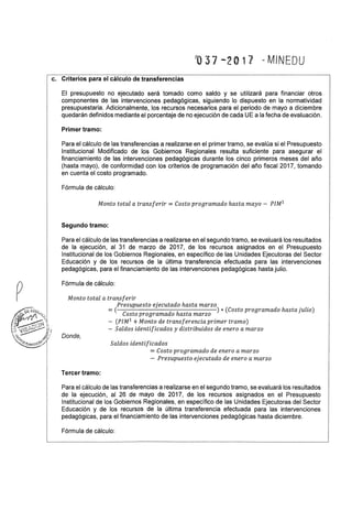 Rsg n° 037 2017-MINEDU