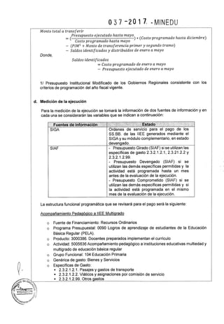 Rsg n° 037 2017-MINEDU