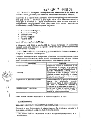 Rsg n° 037 2017-MINEDU