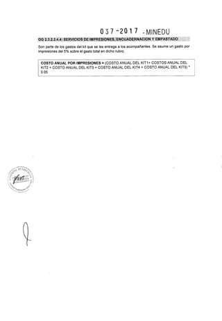 Rsg n° 037 2017-MINEDU