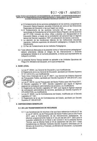 Rsg n° 037 2017-MINEDU