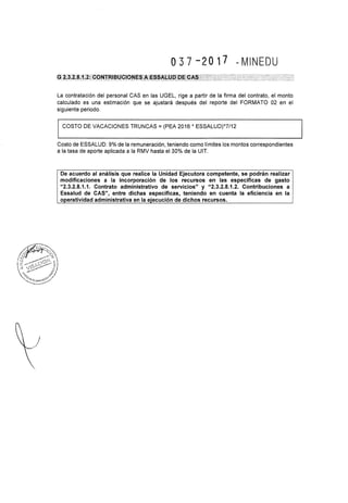 Rsg n° 037 2017-MINEDU