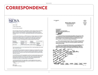 R.E.S.H.A.P.E.




CORRESPONDENCE




                  11
 