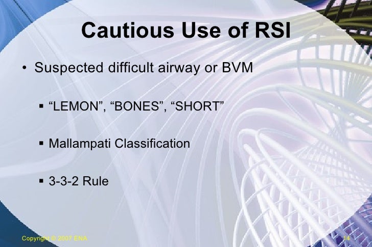 Indiana ENA 2010 RSI And Difficult Intubation