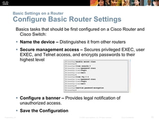 CCNA 2 Routing and Switching v5.0 Chapter 4 | PPTX