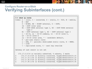 CCNA 2 Routing and Switching v5.0 Chapter 5 | PPTX