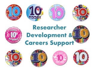 Researcher
Development &
Careers Support
 