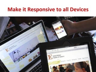 Make	
  it	
  Responsive	
  to	
  all	
  Devices
	
  

 