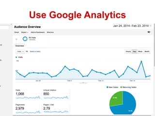 Use Google Analytics

 