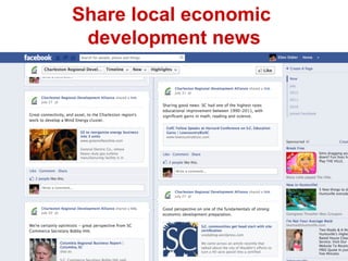 Share local economic
development news

 