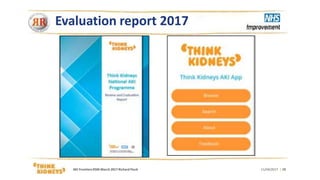 Evaluation report 2017
11/04/2017 | 19AKI FrontiersRSM March 2017 Richard Fluck
 