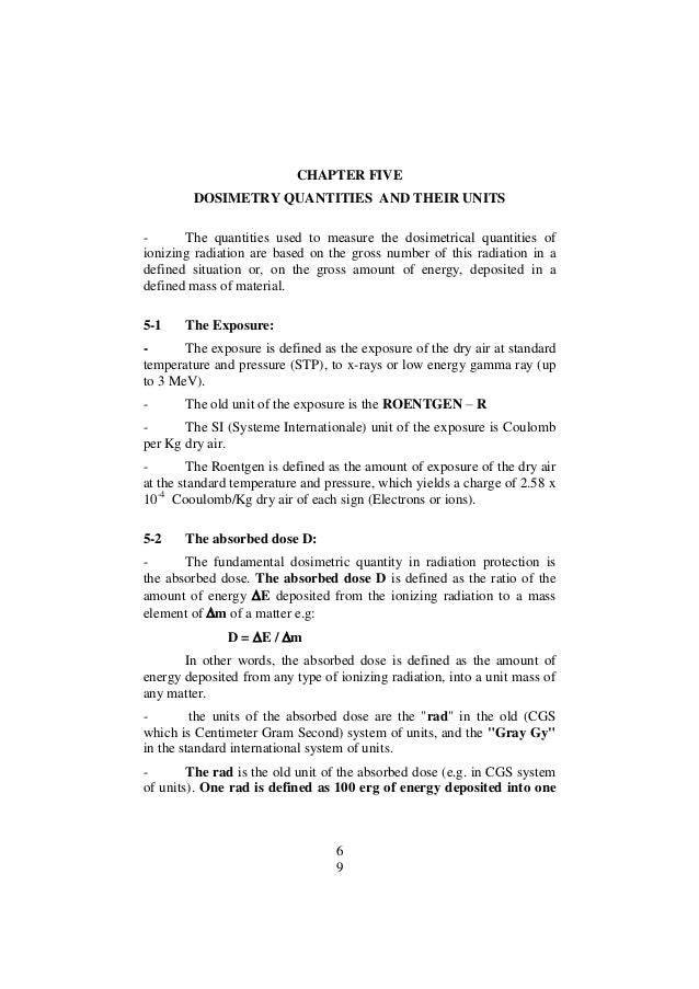 RADIATION PROTECTION OFFICER study material