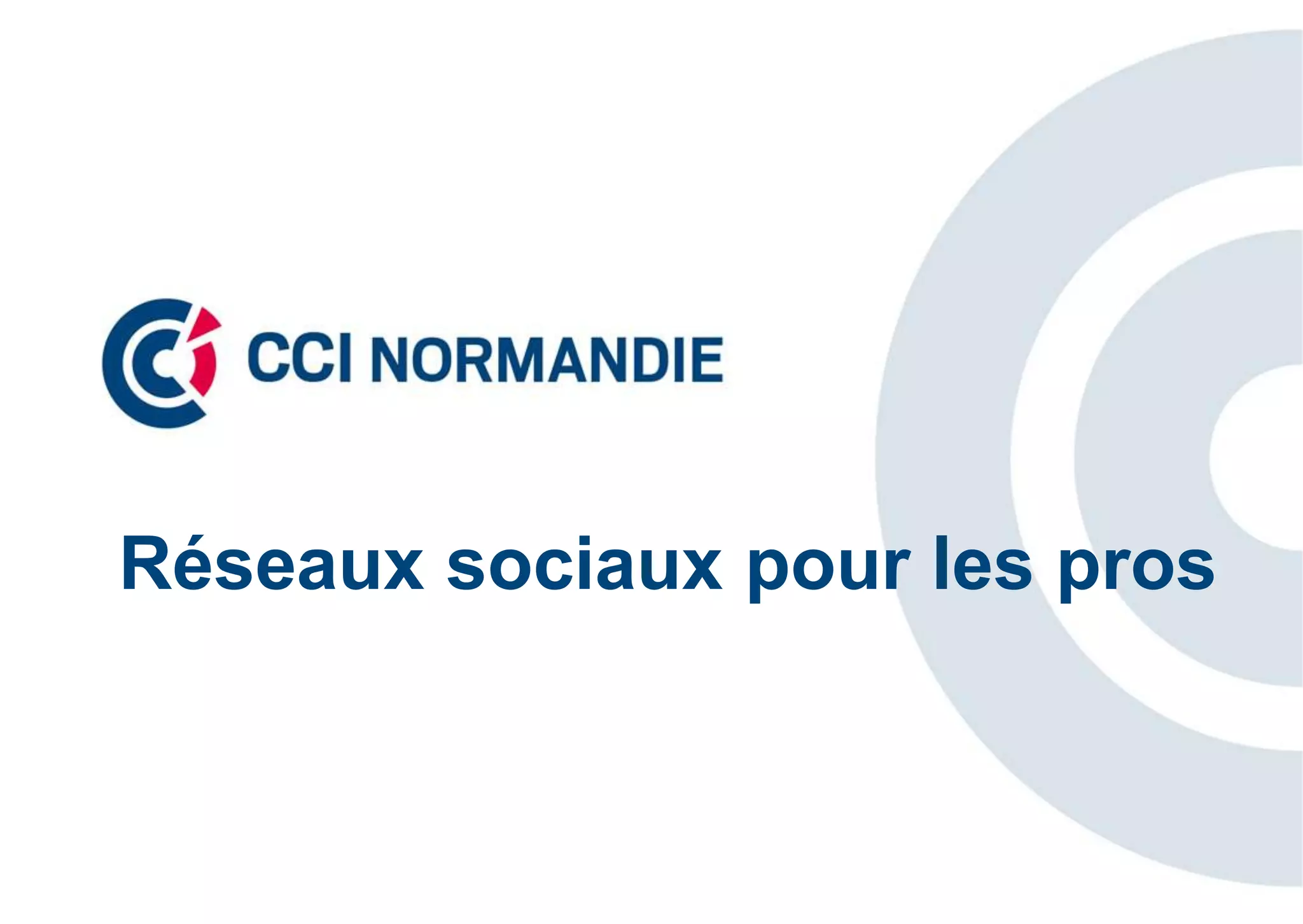 Réseaux sociaux pour les pros