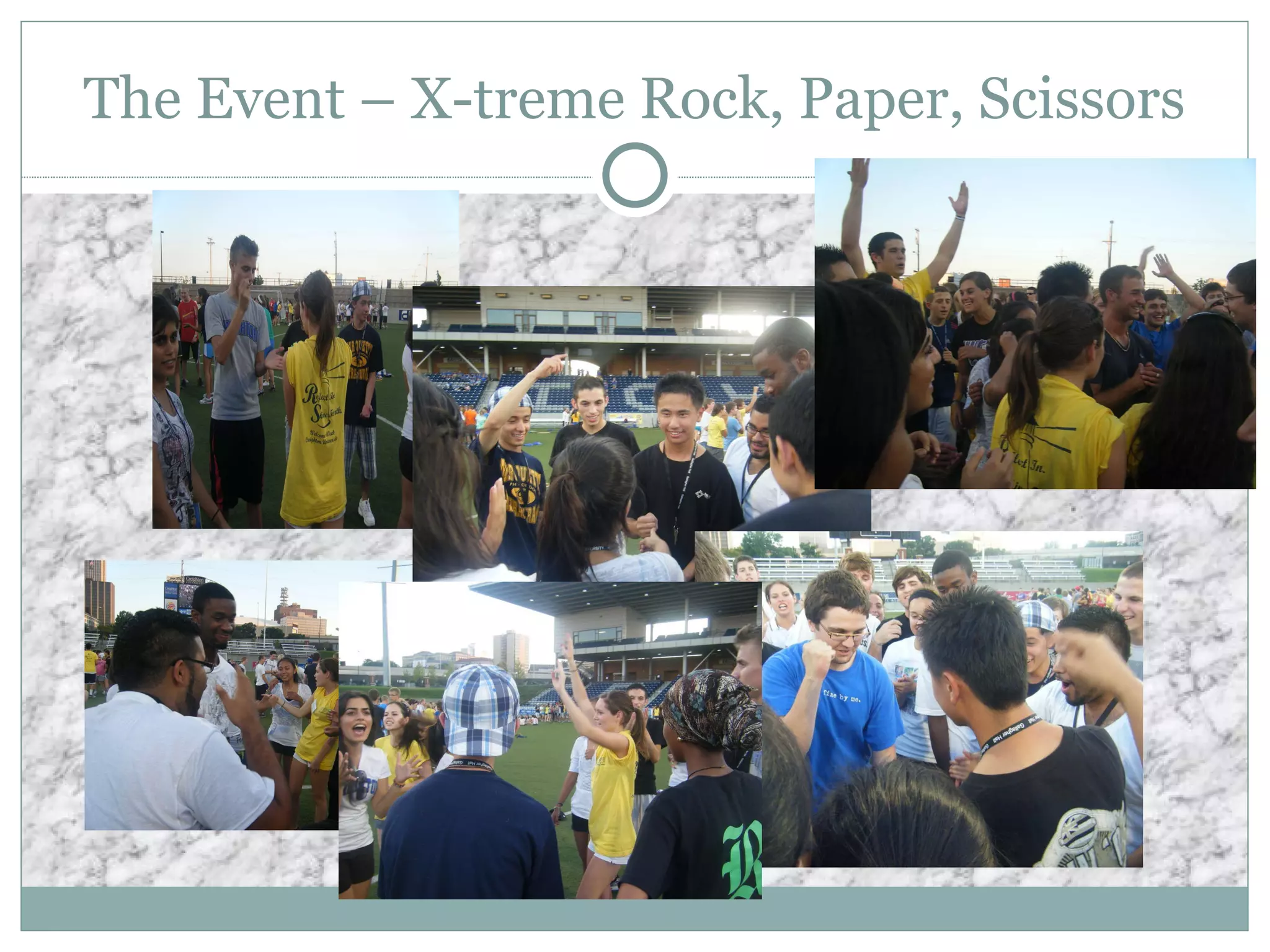 The Event – X-treme Rock, Paper, Scissors
