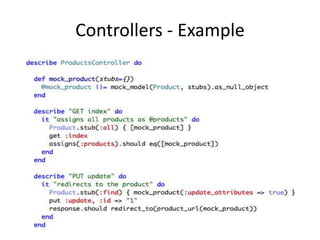 Controllers - Example