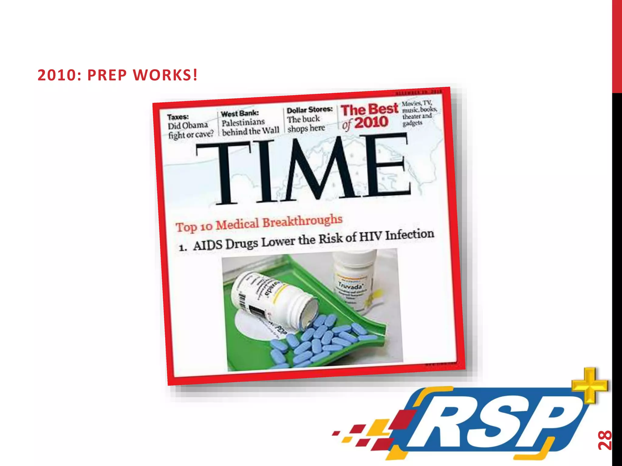 2010: PREP WORKS! 
28 
 