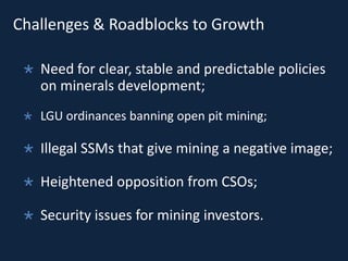 The State and Prospects of the Philippine Mining Industry | PPTX