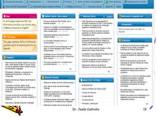 Dr. Jesús Custodio   19
 